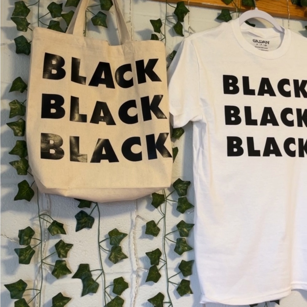 Simple Graphic Tee | White & Black